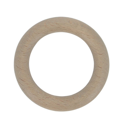Anneaux Bois Tringle Rideaux Ø28 - 10 pièces - INVENTIV