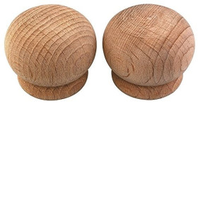 2 Embouts Pomme - Brut à Peindre - Diamètre 28