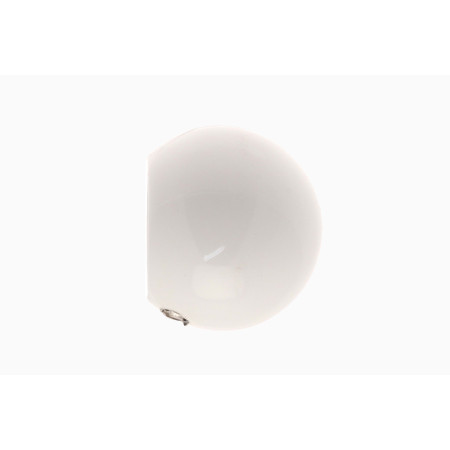 2 Embouts Let - Blanc Laqué - Diamètre 16
