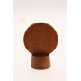 1 Embout Cercle - Décor Merisier - Diamètre 28