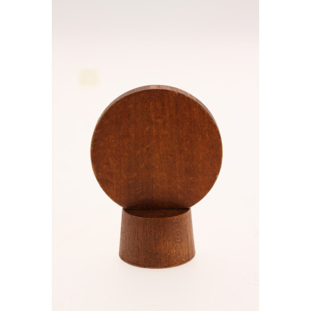 1 Embout Cercle - Décor Merisier - Diamètre 28