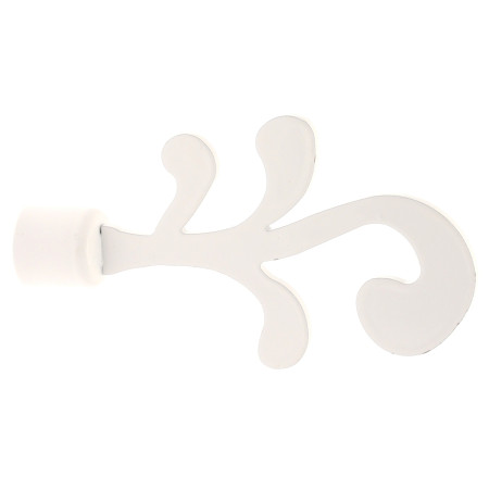 1 Embout Riké - Blanc Laqué - Diamètre 16