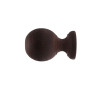 1 Embout Style Anglais - Décor Wengé - Diamètre 28