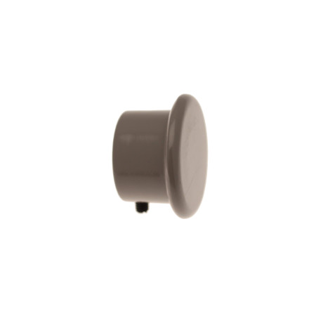 2 Embouts Bouchon - Taupe - Diamètre 20