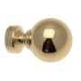 1 Embout Contemporain - Laiton Massif - Diamètre 35