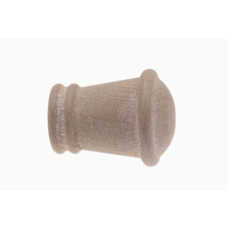 1 Embout Corona - Caramel Cérusé - Diamètre 28