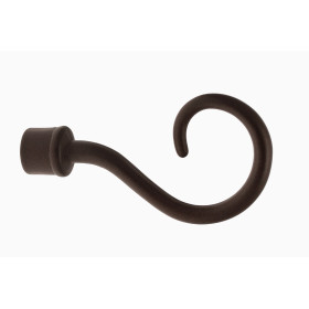 1 Embout Crosse - Rouille Sablé - Diamètre 20