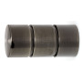1 Embout Cylindre - Argent Vieilli - Diamètre 28