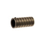 2 Embouts Cylindre Strié - Bronze - Diamètre 20