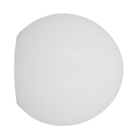 Embout de barre à rideaux boule Ø20 blanc - INVENTIV