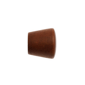2 Embouts Trompette - Décor Merisier - Diamètre 35