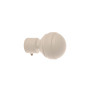 2 Embouts Ball - Blanc Mat - Diamètre 20