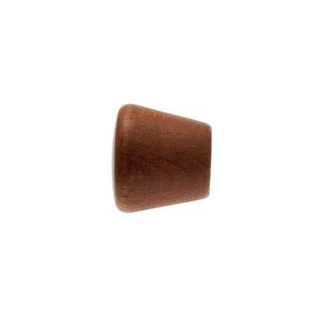 2 Embouts Trompette - Décor Merisier - Diamètre 20