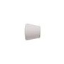 2 Embouts Trompette - Laqué Blanc - Diamètre 20