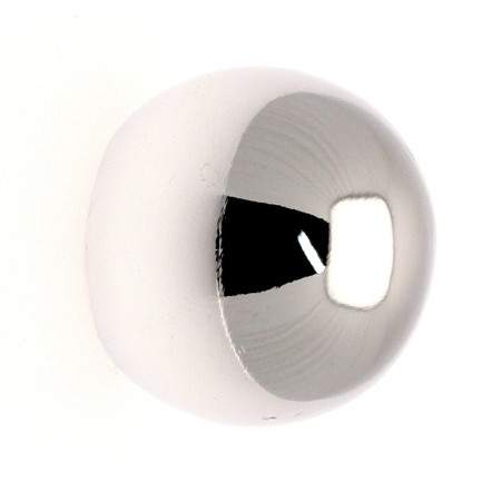 2 Embouts Let - Chrome Brillant - Diamètre 16