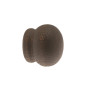 2 Embouts Pomme - Gris Vieilli - Diamètre 28