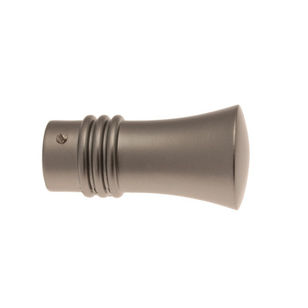 1 Embout Pommeau - Chrome Satiné - Diamètre 20