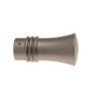 1 Embout Pommeau - Chrome Satiné - Diamètre 20