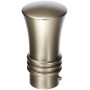 1 Embout Pommeau - Chrome Satiné - Diamètre 20