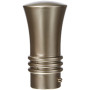 1 Embout Pommeau - Chrome Satiné - Diamètre 20