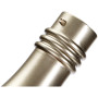 1 Embout Pommeau - Chrome Satiné - Diamètre 20