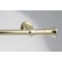 2 Embouts Pommeau - Décor Laiton - Diamètre 20