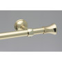 2 Embouts Pommeau - Décor Laiton - Diamètre 20