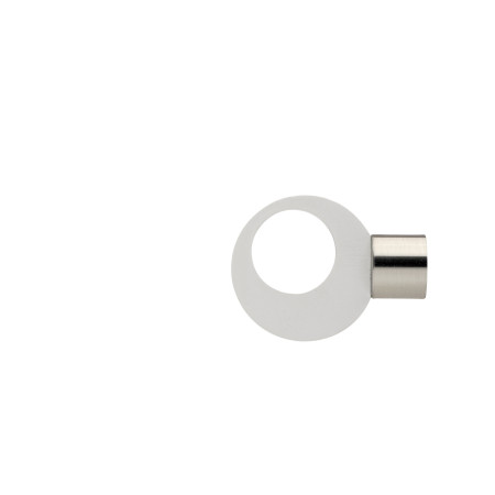 1 Embout Pop - Blanc Mat - Diamètre 28