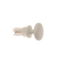 2 Embouts Regency - Blanc Mat - Diamètre 20