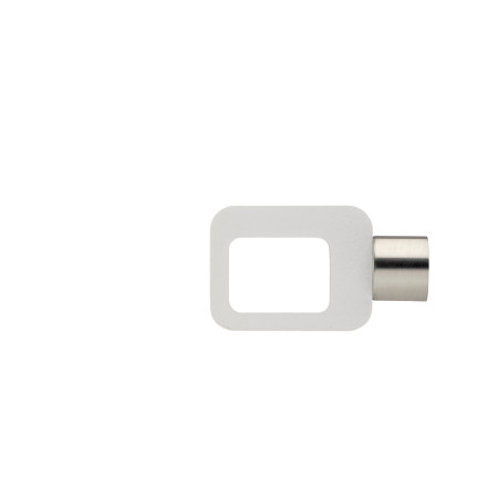 1 Embout Sofa - Blanc Mat - Diamètre 28