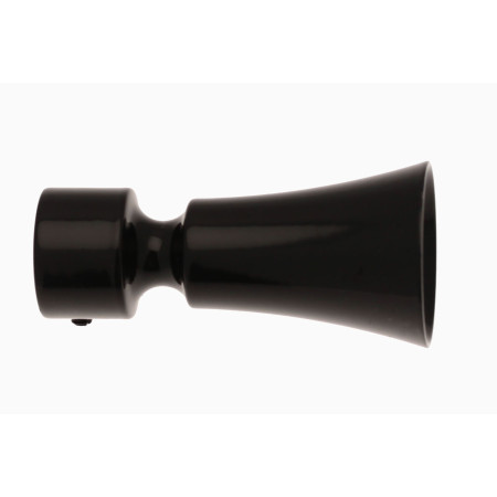 2 Embouts Tantrin - Noir Laqué - Diamètre 16