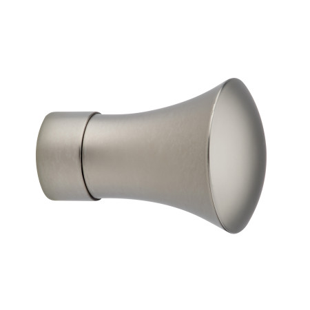 1 Embout Trompette - Chrome Satiné - Diamètre 28