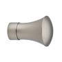 1 Embout Trompette - Chrome Satiné - Diamètre 28