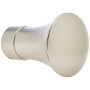 1 Embout Trompette - Chrome Satiné - Diamètre 28