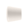 2 Embouts Trompette - Laqué Blanc - Diamètre 35