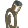 1 Embout Twist - Chrome Satiné - Diamètre 20