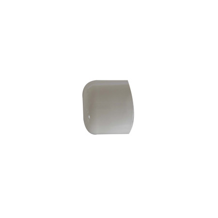 Embouts Barre Rideaux Blanc Mat Ø20mm - INVENTIV