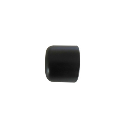 Embouts Barre Rideaux Noir Mat Ø28mm - INVENTIV