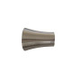 Embouts Barre Rideaux Pommeau Ø20mm Chromé Brossé INVENTIV