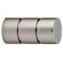 1 Embout Cylindre - Chrome Satiné - Diamètre 28