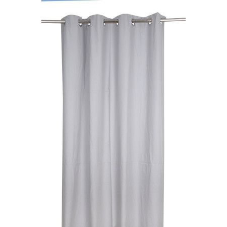 Rideau Coton Gris Clair 140x240cm INVENTIV