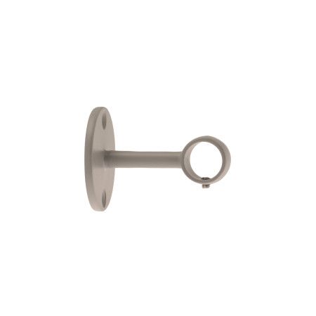 2 support plafond ou Tête de Lit  - Gris Galet Mat - 5CM - Diamètre 16