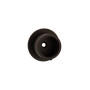 1 Support Entre-Murs Bague Serrage - Noir Satiné - Diamètre 28