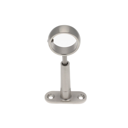 1 Support à ?il Réglable - Chrome Mat - 65-85MM - Diamètre 25