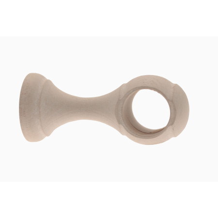 1 Support Moyen Fermé - Lin Cérusé - 8CM - Diamètre 28