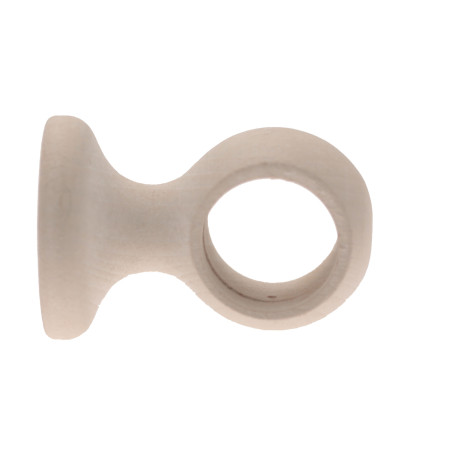 1 Support A Oeil Court - Lin Cérusé - 5CM - Diamètre 28