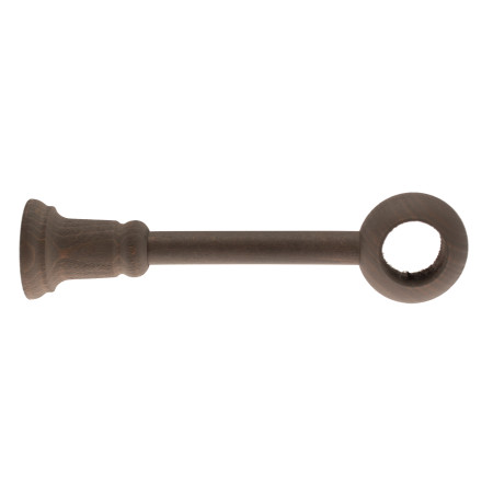 1 Support A Oeil Réglable - Gris Vieilli - 9-18CM - Diamètre 28