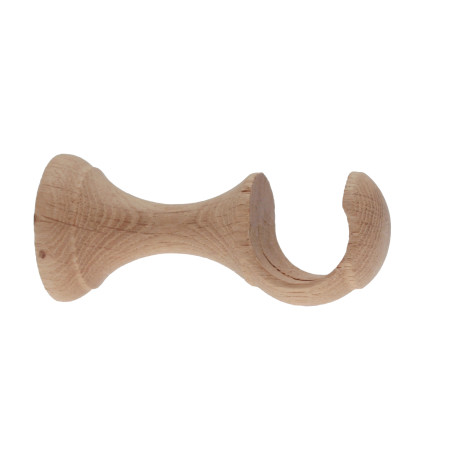 1 Support Moyen Ouvert - Chêne Naturel - 8CM - Diamètre 28