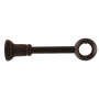 1 Support A Oeil Réglable - Décor Wengé - 9-18CM - Diamètre 28