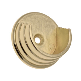 2 supports entres-murs laitonné - Diamètre 28